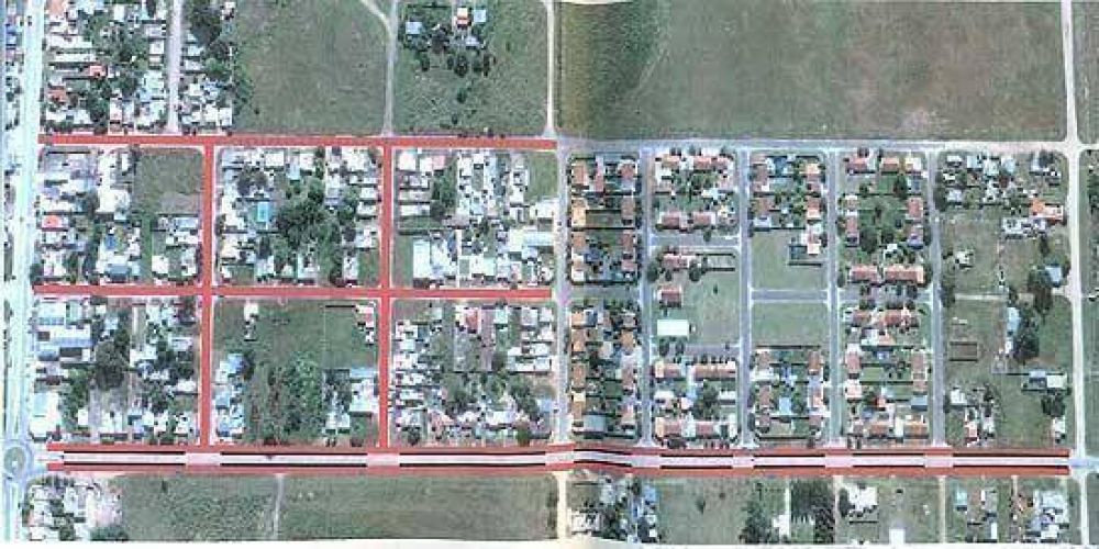 Pavimento: 18 cuadras en el barrio Provincias Argentinas  