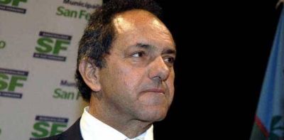 Scioli supervisa obras en el partido de General Rodr�guez 