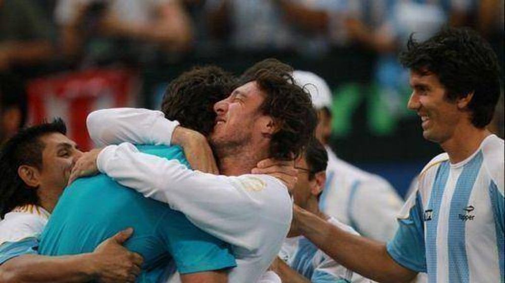 Argentina, otra vez finalista de la Copa Davis