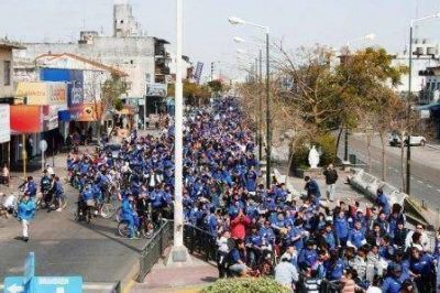 Multitudinaria bicicleteada familiar en San Fernando 