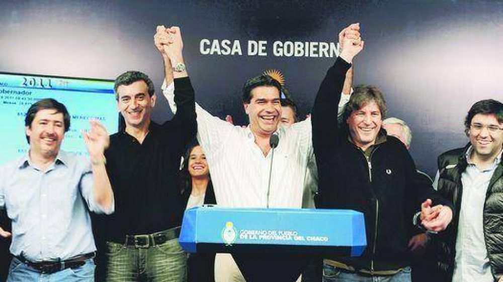 Capitanich arras� en Chaco y le dedic� su victoria a Cristina