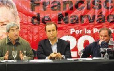 Jord�n en reuni�n seccional en Pergamino.