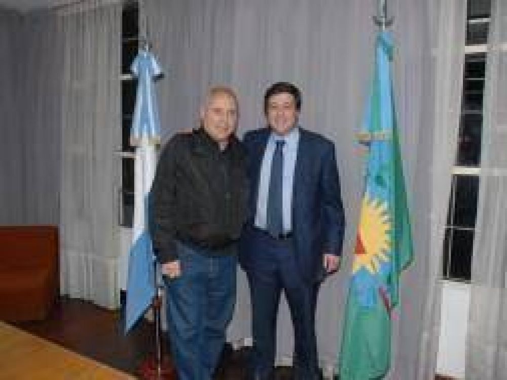 PPTE. PER�N - Mariotto visit� la agrupaci�n de Regueiro