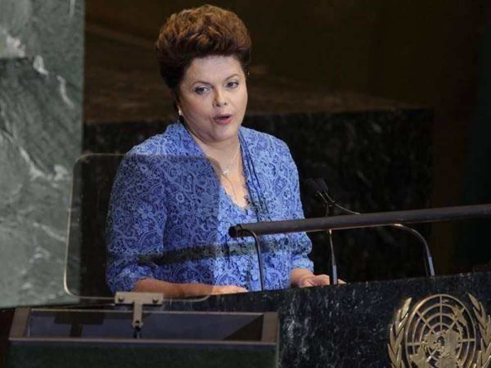 Rousseff, en la ONU: "Queremos y podemos ayudar a pa�ses con crisis agudas"