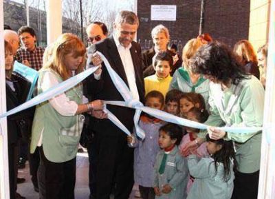Inauguraron el nuevo edificio del Jard�n deInfantes municipal N� 36
