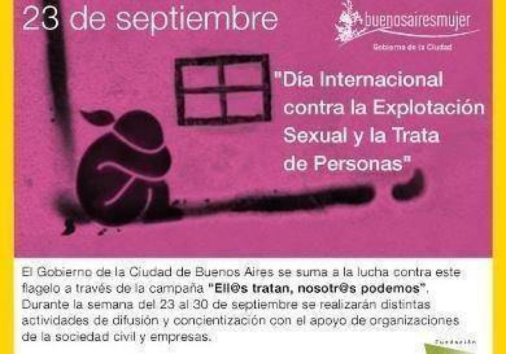 Vidal lanzar� campa�a contra la trata de personas