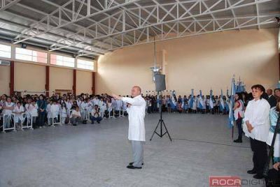 Obras escolares inauguradas en Roca