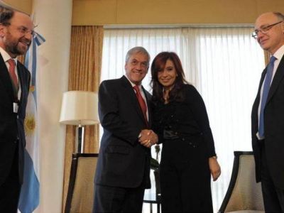 Pi�era le dijo a Cristina que "Chile respetar� el Estado de derecho" ante la petici�n de asilo del juez Romano