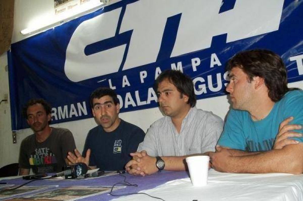 Manifestaci�n de CTA: reclaman libertad y democracia sindical