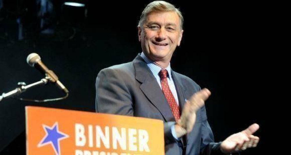 Binner, en el Gran Rex: "Trabajamos para gobernar el pa�s, no para salir segundos"