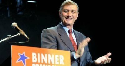 Binner, en el Gran Rex: "Trabajamos para gobernar el pa�s, no para salir segundos"
