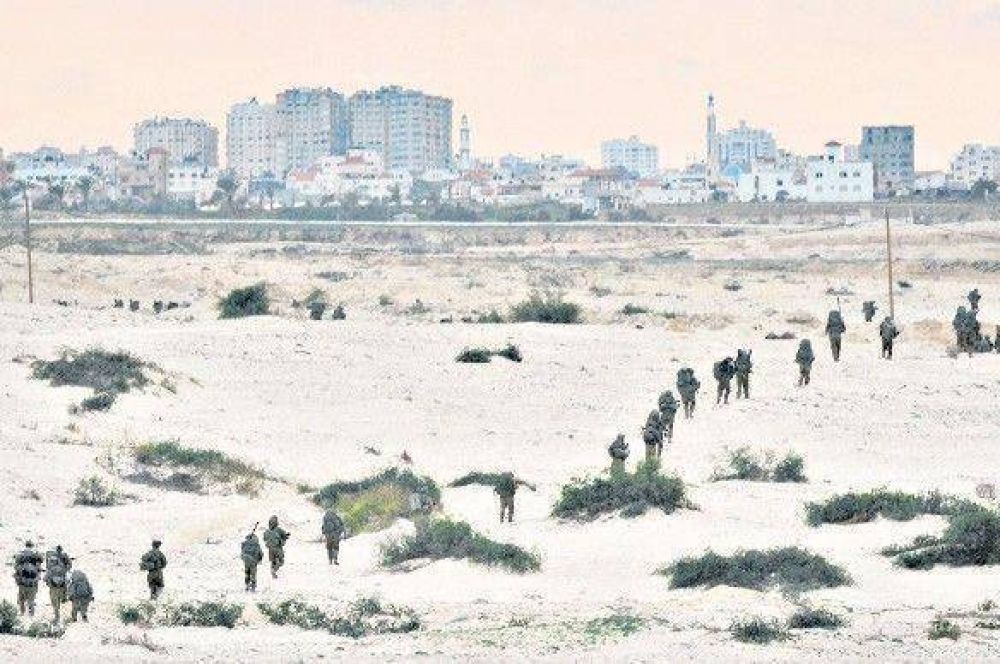 Violentos combates en la ciudad de Gaza
