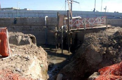 Lomas de Zamora: Avanzan los trabajos de la red de desag�es pluviales en el Barrio Laprida