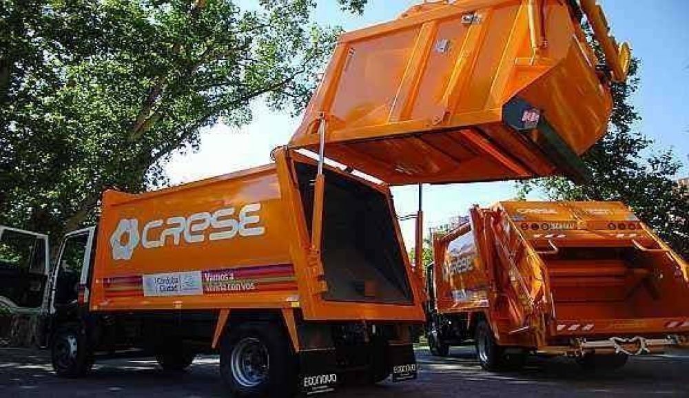 Crese promete ordenar el servicio de higiene urbana en seis meses