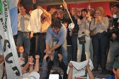 Una multitud cerr� la campa�a de la Concertaci�n