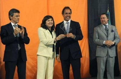 El Gobernador de la Provincia de Buenos Aires Visit� Carlos Tejedor