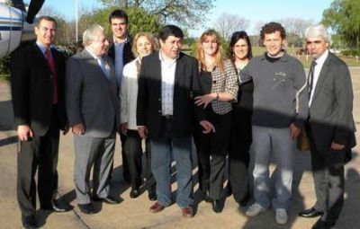 Cuartango y Mazza pasaron por Saladillo