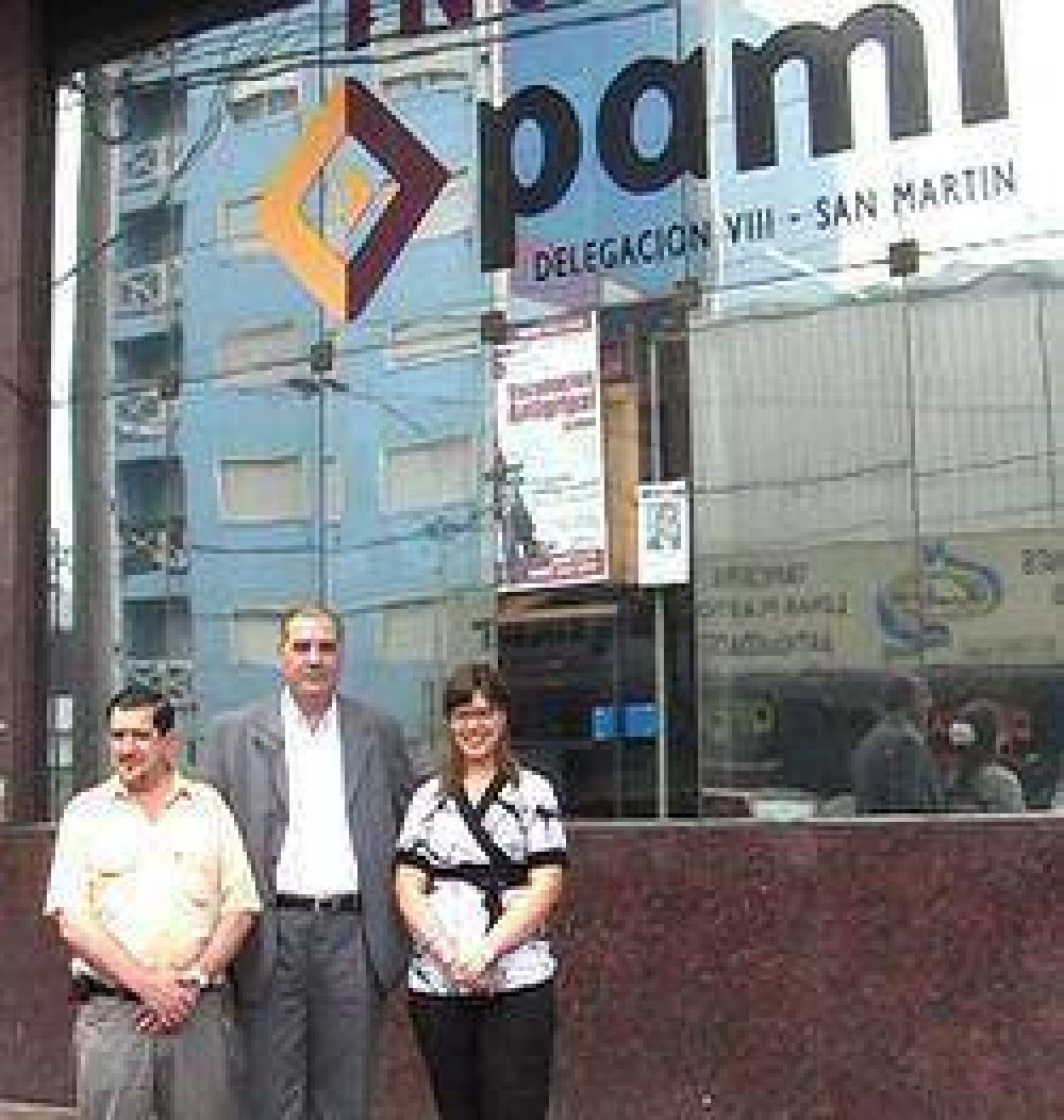 Los concejales Gozo y Alvarez se reunieron con autoridades del Pami