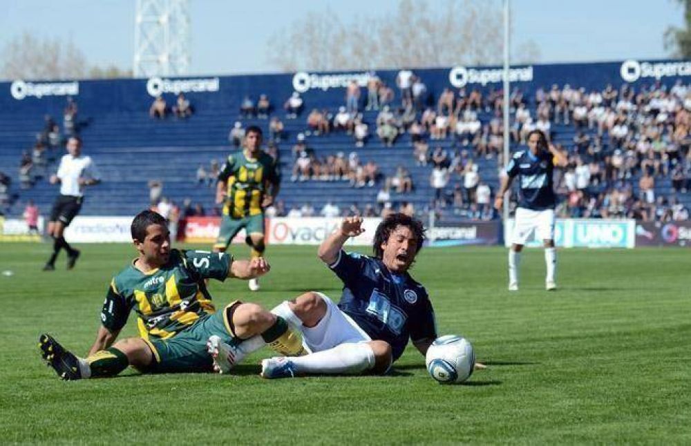 Aldosivi rescat� un empate en la tierra del vino