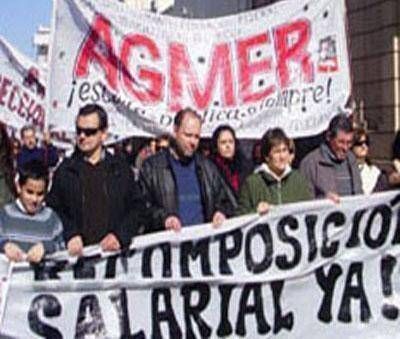 Los docentes nucleados en Agmer definieron dos paros de 48 horas