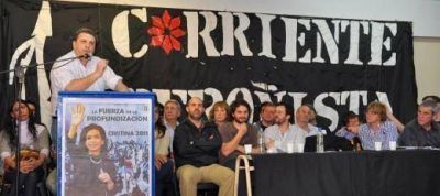 La Corriente Peronista Nacional de la Quinta Secci�n apoy� a Cheppi