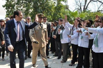 El gobernador Gerardo Zamora particip� del aniversario de Fr�as
