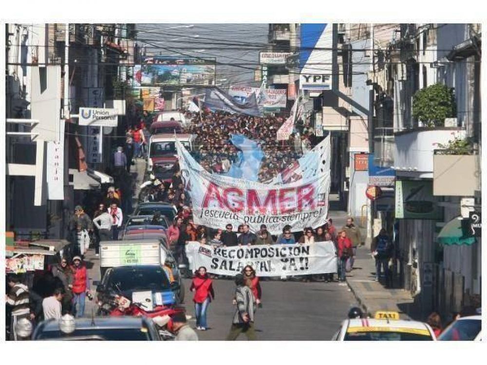 Agmer manifest� preocupaci�n por la suspensi�n de la mesa paritaria