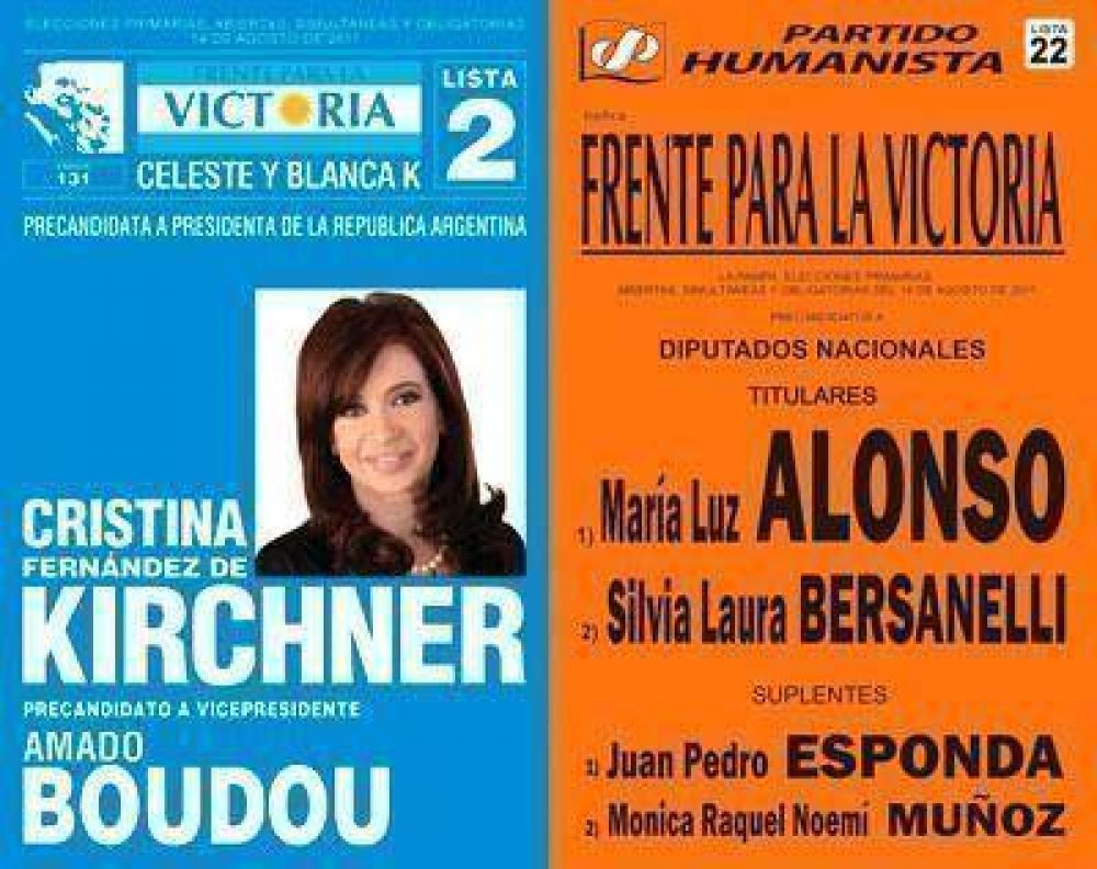 El FrePam impugnar� la boleta de las candidatas K en la s�bana del PJ