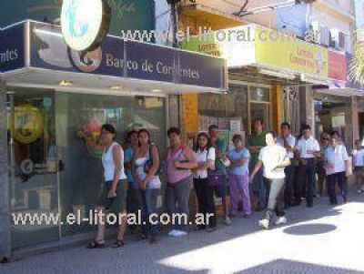 Comienzan hoy a pagar el aumento