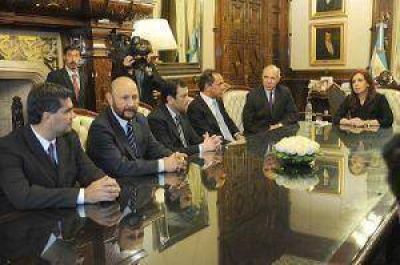 Di�logo sobre el Chaco y temas nacionales entre la presidente y el gobernador