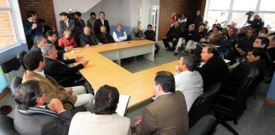 En reuni�n de Gabinete se inform� a los jefes comunales sobre estudios realizados en miner�a