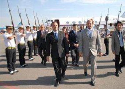  Arrib� a la provincia el ministro de Educaci�n de Qatar