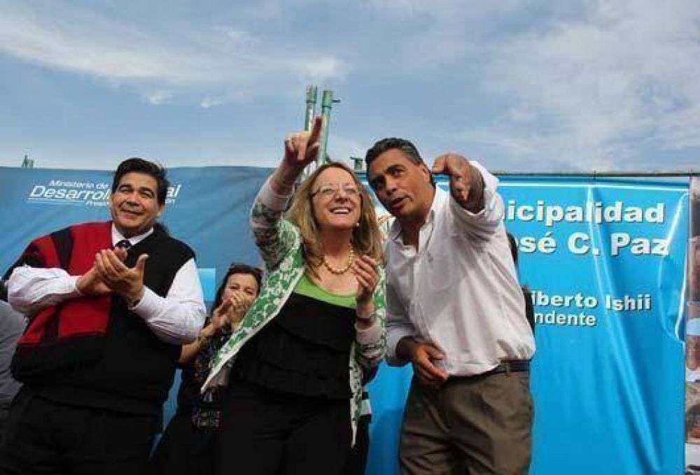 Alicia Kirchner se reuni� con Mario Ishii