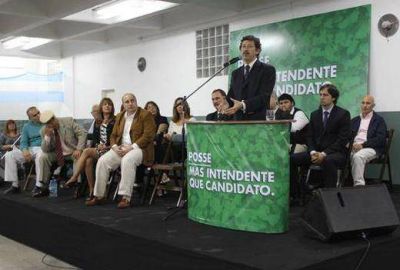 Posse present� a sus candidatos y resalt� los logros de su gesti�n
