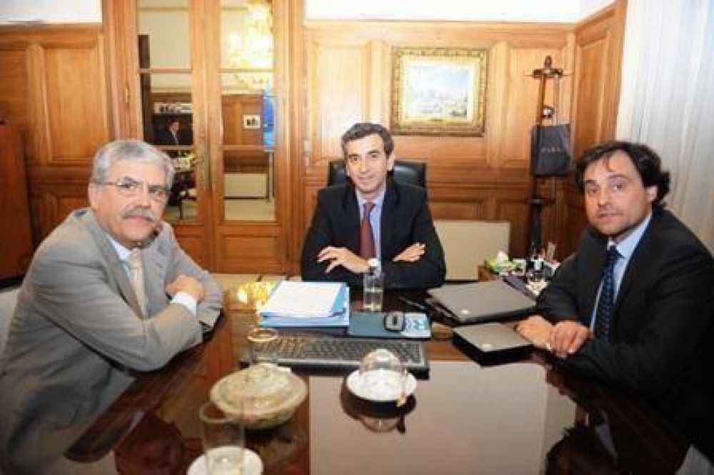 Pittelli se reuni� con los Ministros Randazzo y De Vido 