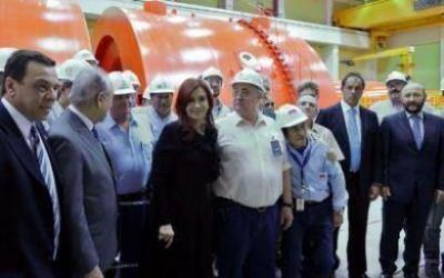 Cristina confirm� construcci�n de reactor nuclear en Formosa