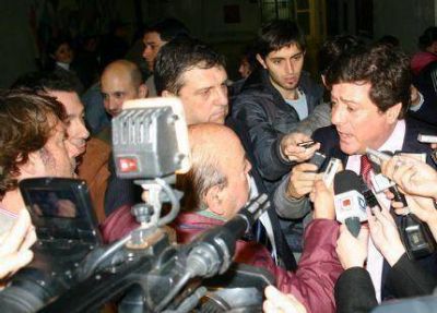 El candidato a Vicegobernador, Gabriel Mariotto vino a Mar del Plata para darle su apoyo a Carlos Cheppi