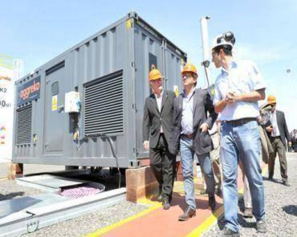 Qued� inaugurado el parque industrial N�stor Kirchner