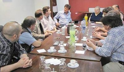 Saliva prometi� que dar� mayores cr�ditos a las PYMES entrerrianas