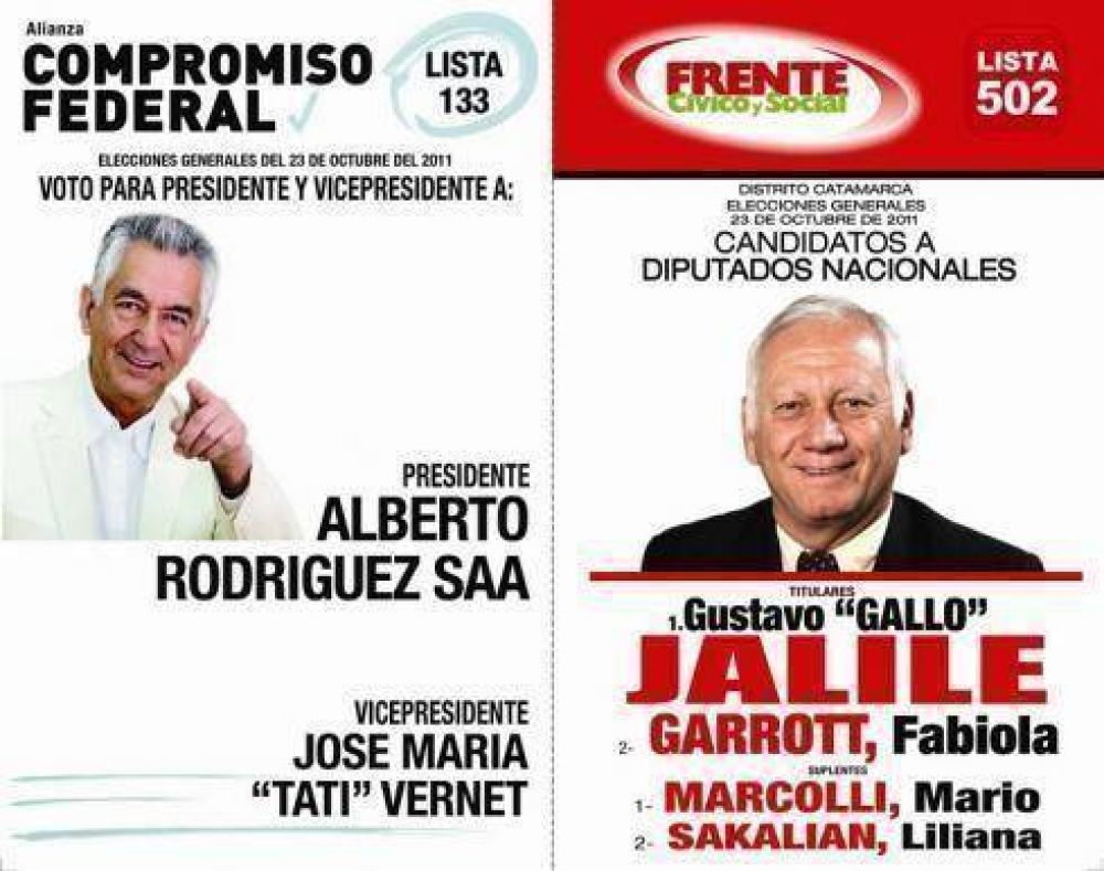 El FCS oficializ� su boleta con dos candidatos a Presidente