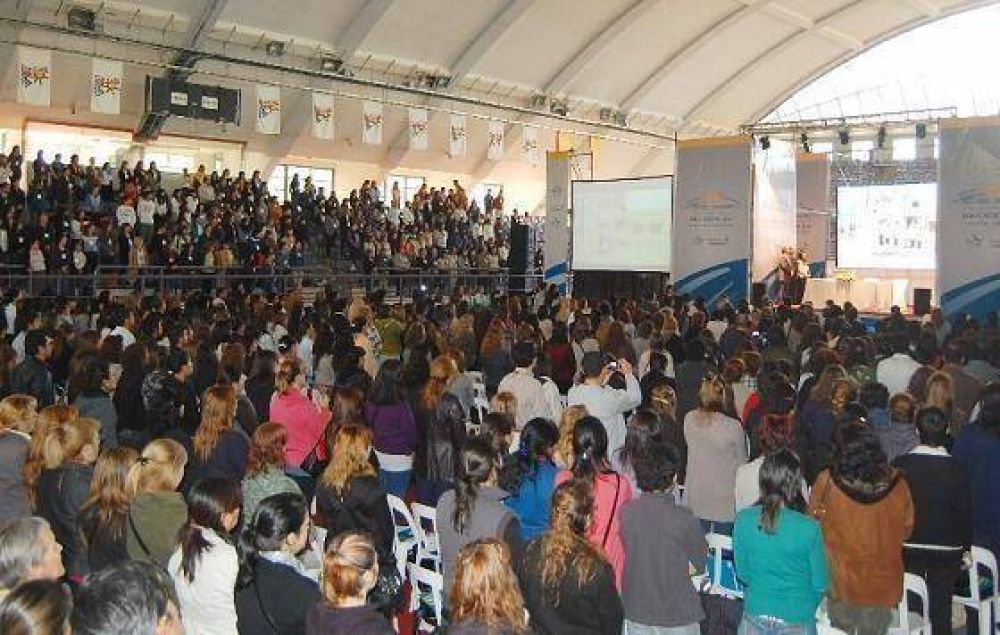 Protesta docente en medio del Congreso Internacional de Educaci�n