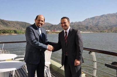 El Ministro Qatar� parti� hacia su pa�s con una positiva visi�n de la educaci�n en San Luis