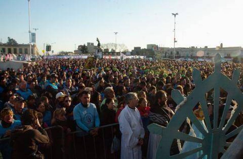 Un mill�n de fieles llegaron hasta la Bas�lica en todo el fin de semana