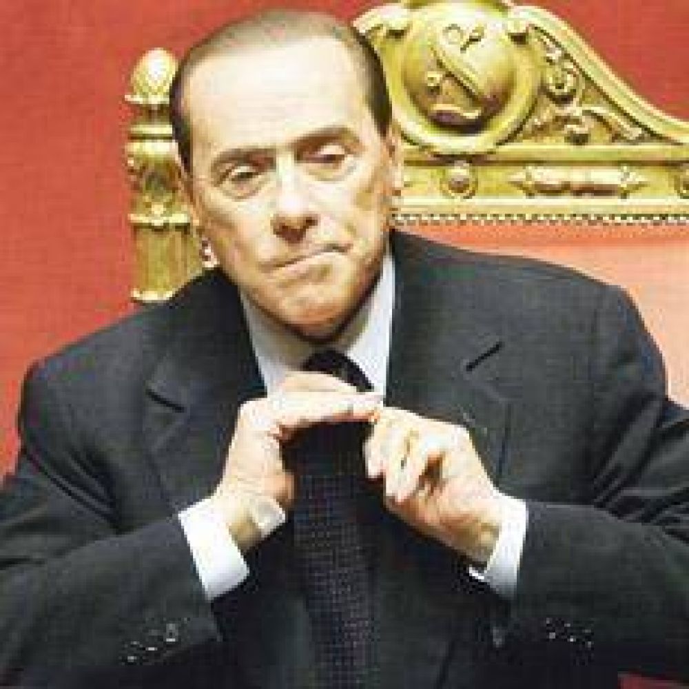 La soga al cuello de Berlusconi