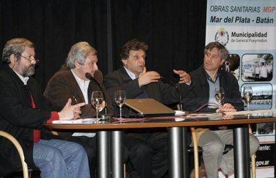 Presentaron el plan integral de desag�es para el per�odo 2012 - 2020
