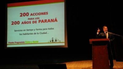 Varisco expuso su proyecto