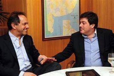 Scioli: "Me quieren poner en contradicci�n con Mariotto"