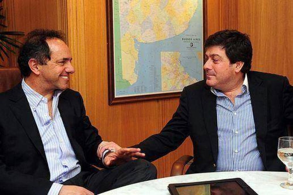 Scioli: "Me quieren poner en contradicci�n con Mariotto"