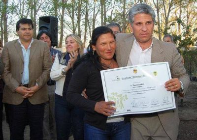 Medio ambiente: inauguraron un invernadero verde en Tilisarao 