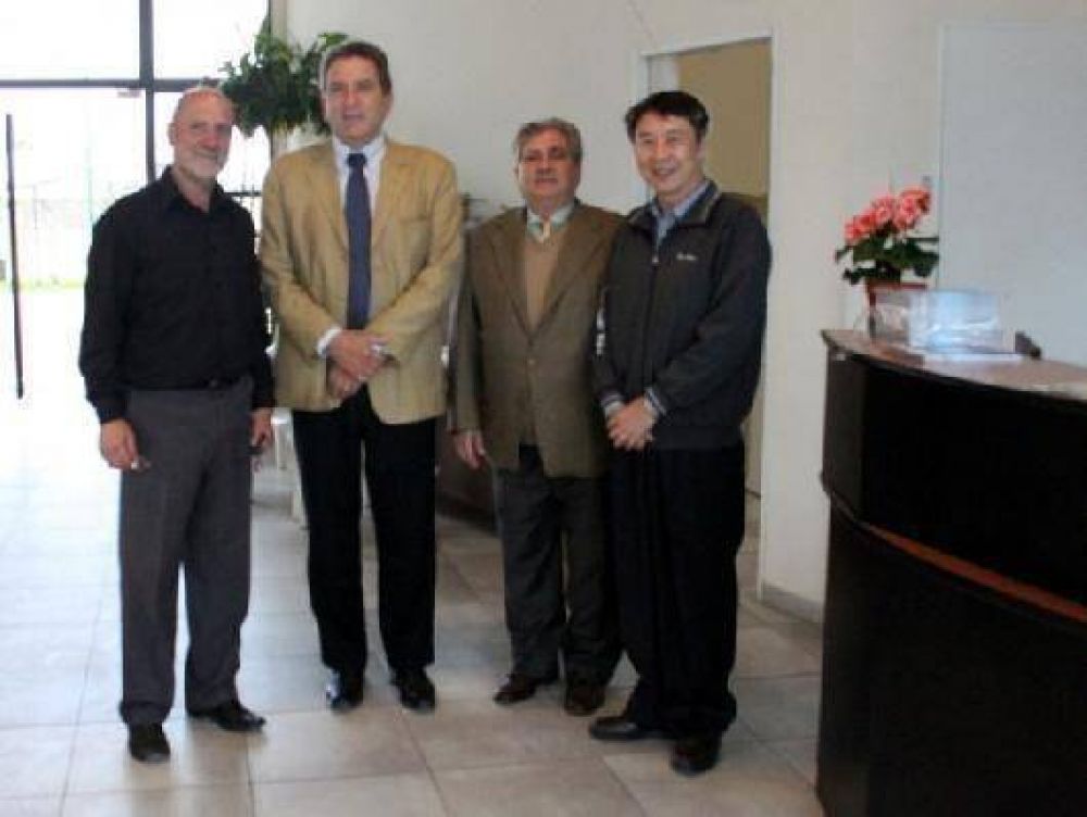 El consejero de la Embajada China visit� el Parque Industrial